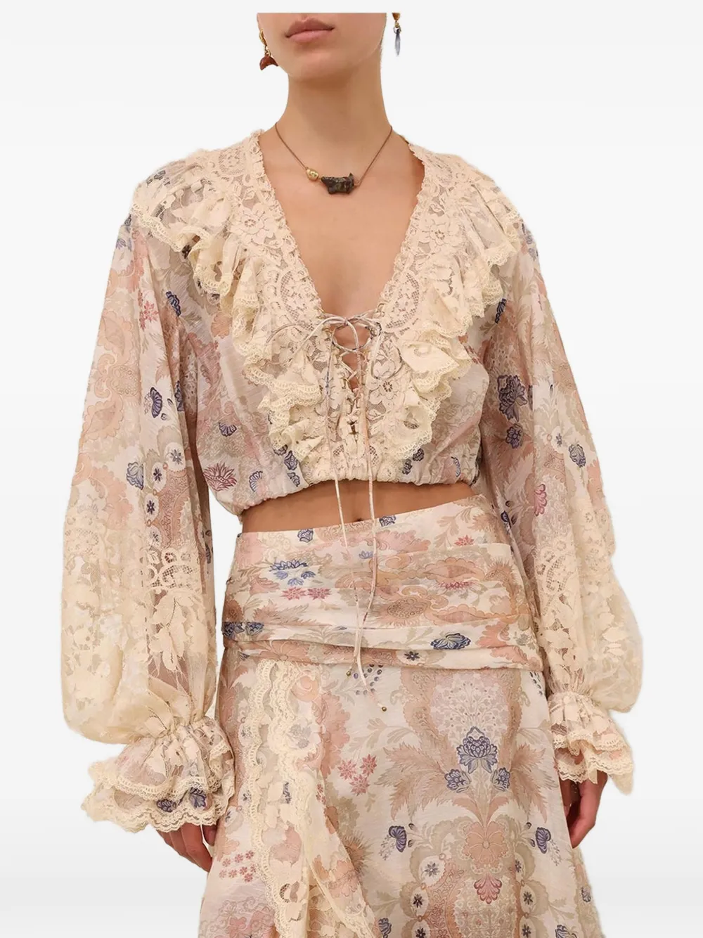 Rebellion Ruffled Blouse