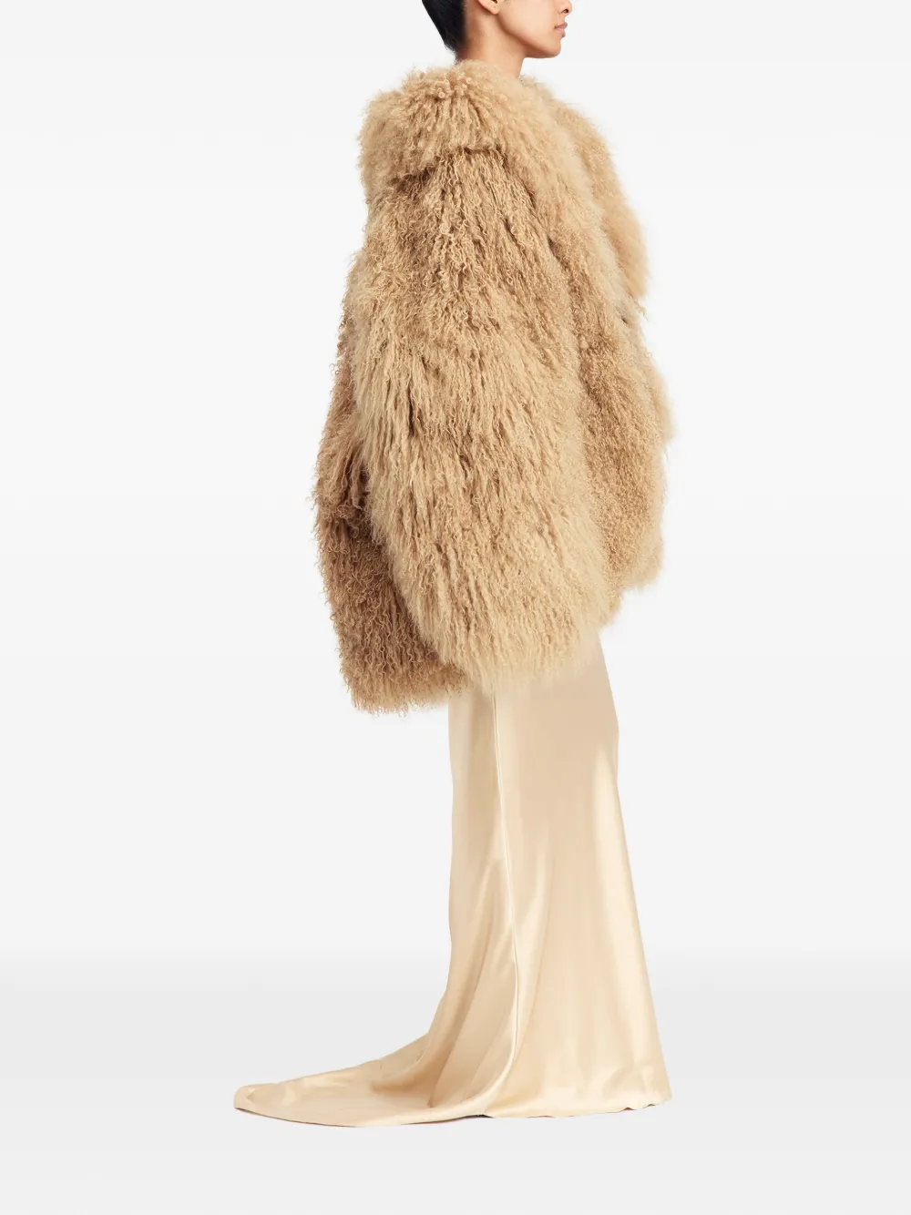  16arlington Maryam Shearling Jacket - Neutrals 