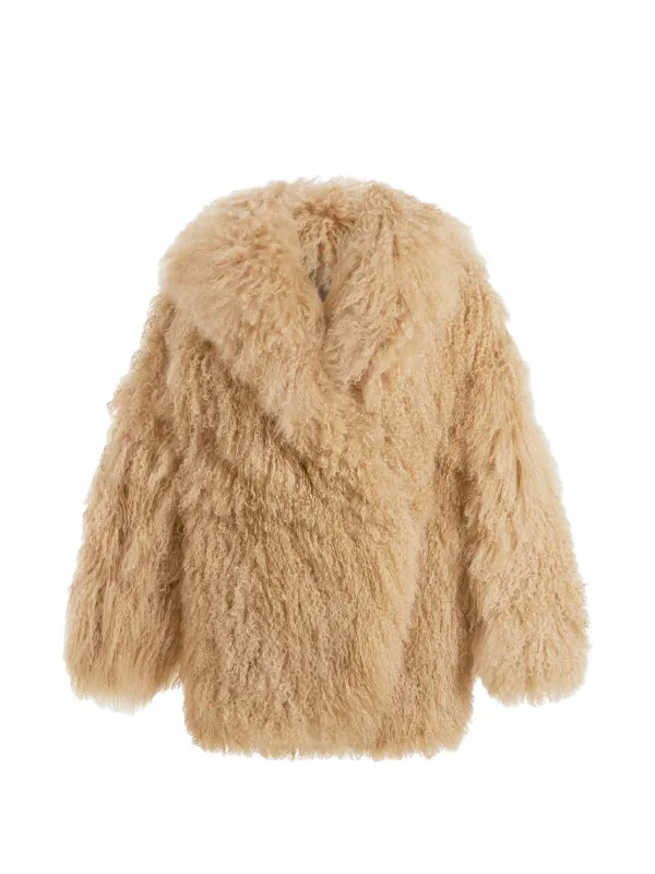 16Arlington Maryam Shearling Jacket in Neutrals
