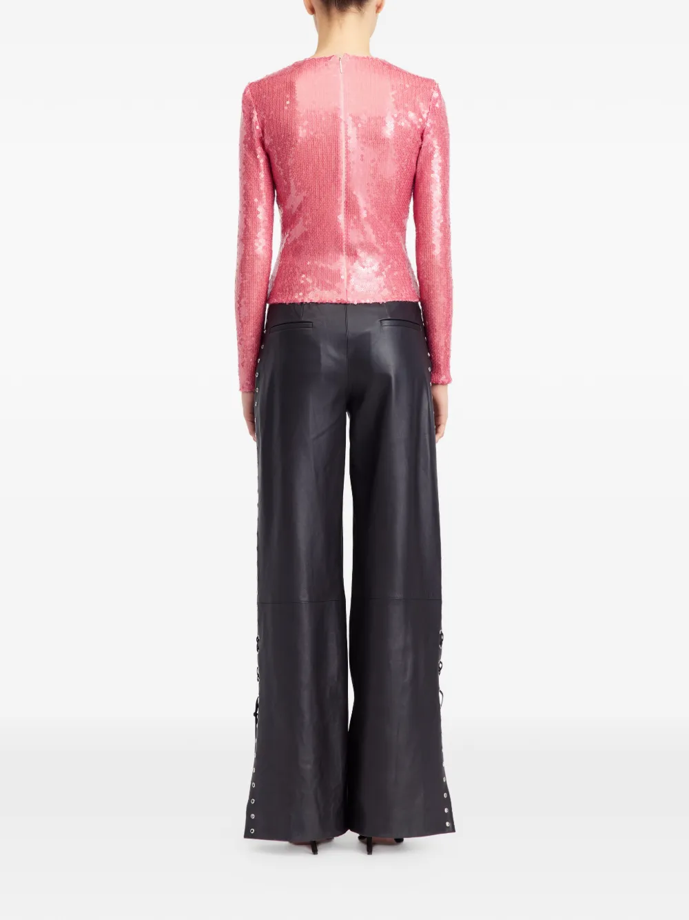 16Arlington Tanith top met pailletten Roze