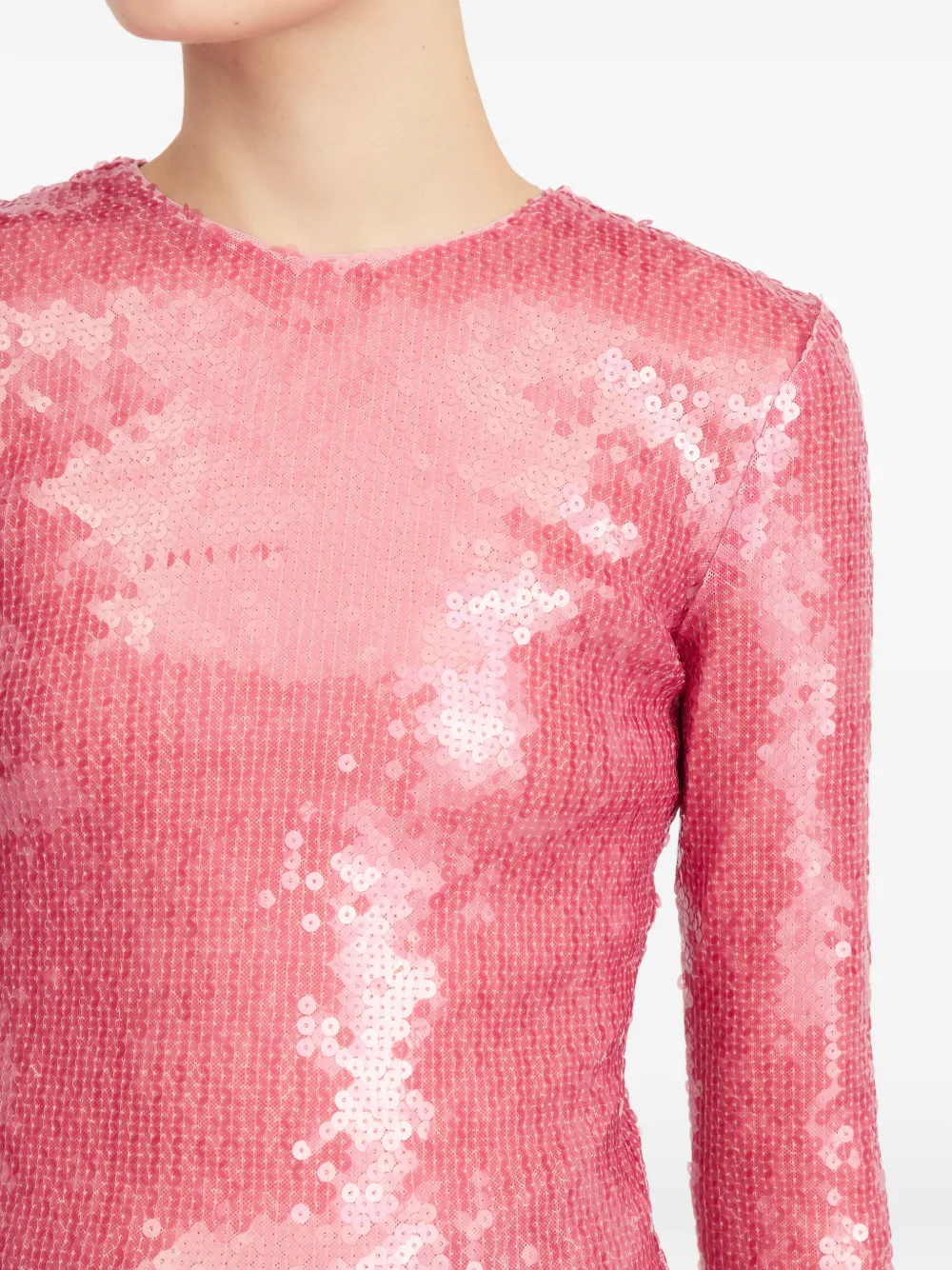 16Arlington Tanith top met pailletten Roze