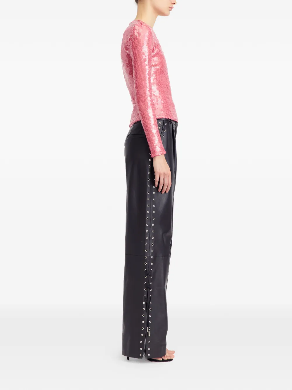  16arlington Tanith Sequin Top - Pink 