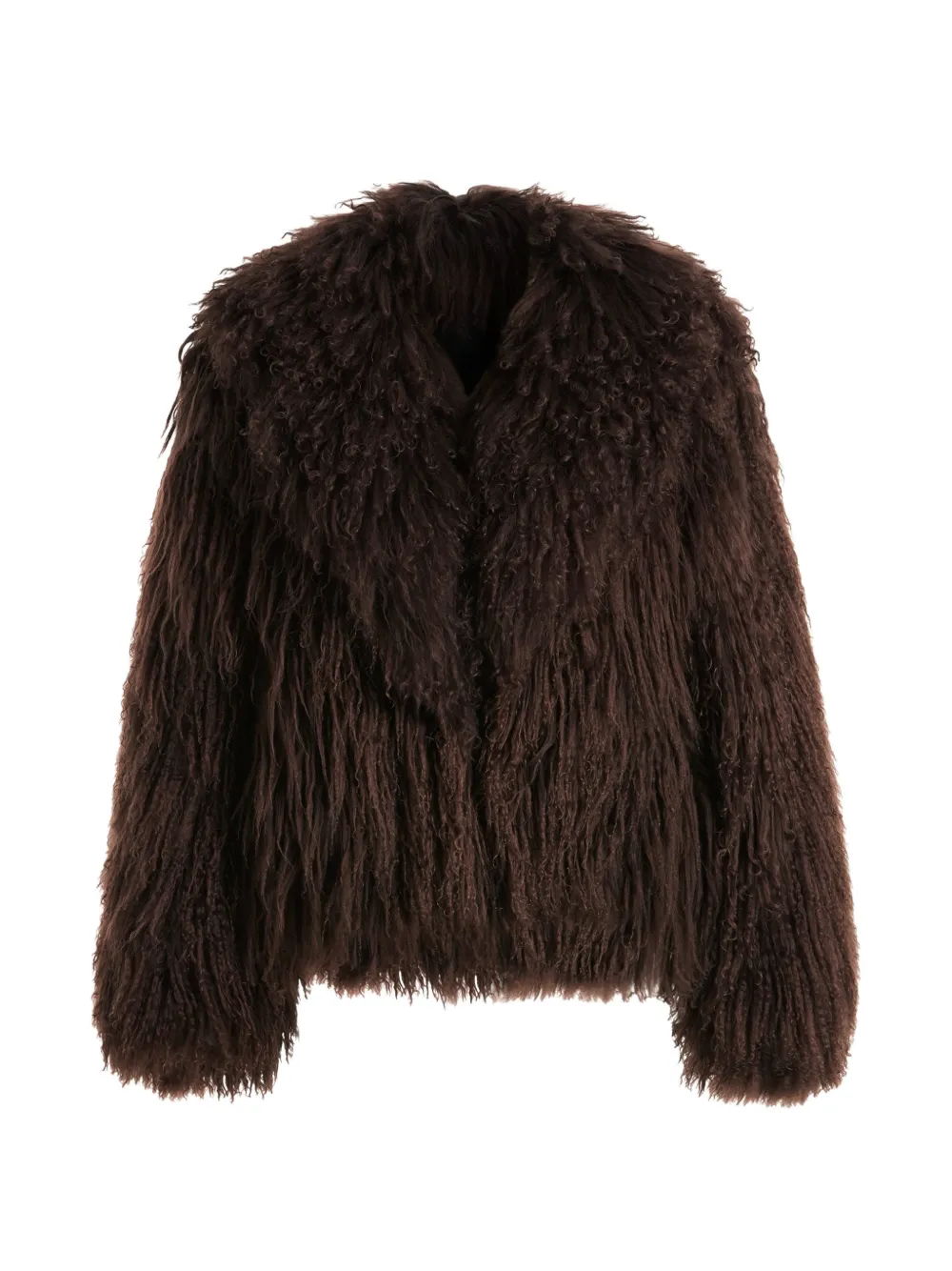 16Arlington Maryam shearling jacket - Marrone
