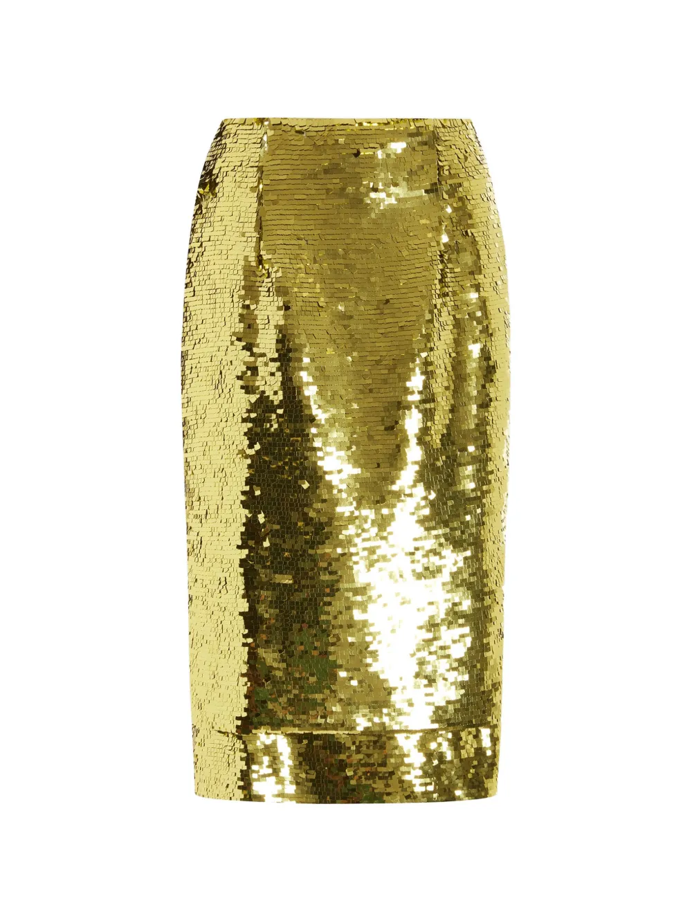 16Arlington Nyla sequin midi skirt - Grün