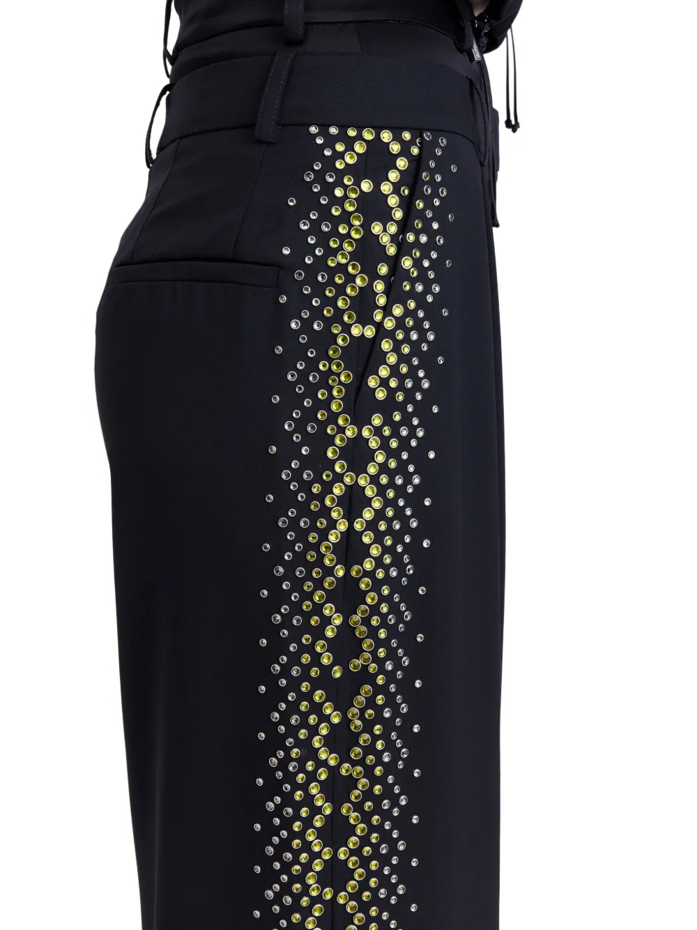 16Arlington Ivlia Embellished Trousers in Black, view 5