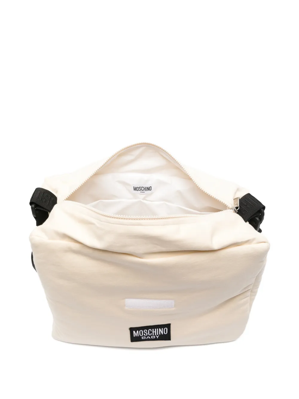 Moschino Kids Luiertas met teddybeerprint Beige