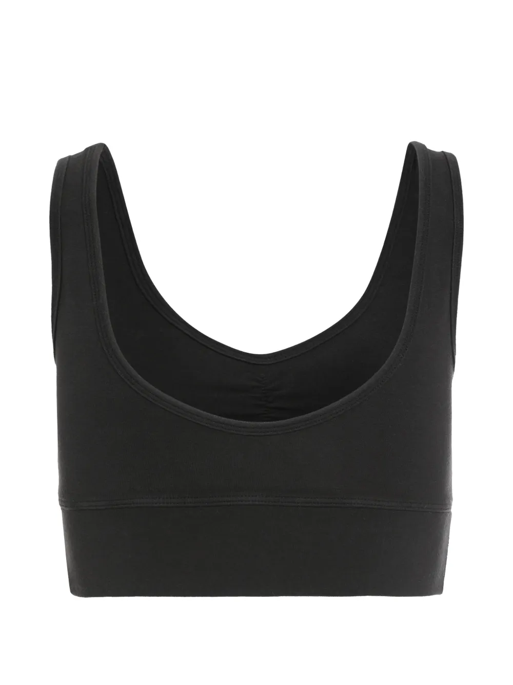  Electric & Rose Cropped Top - Black 