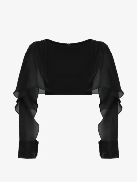 Maticevski ruffled top