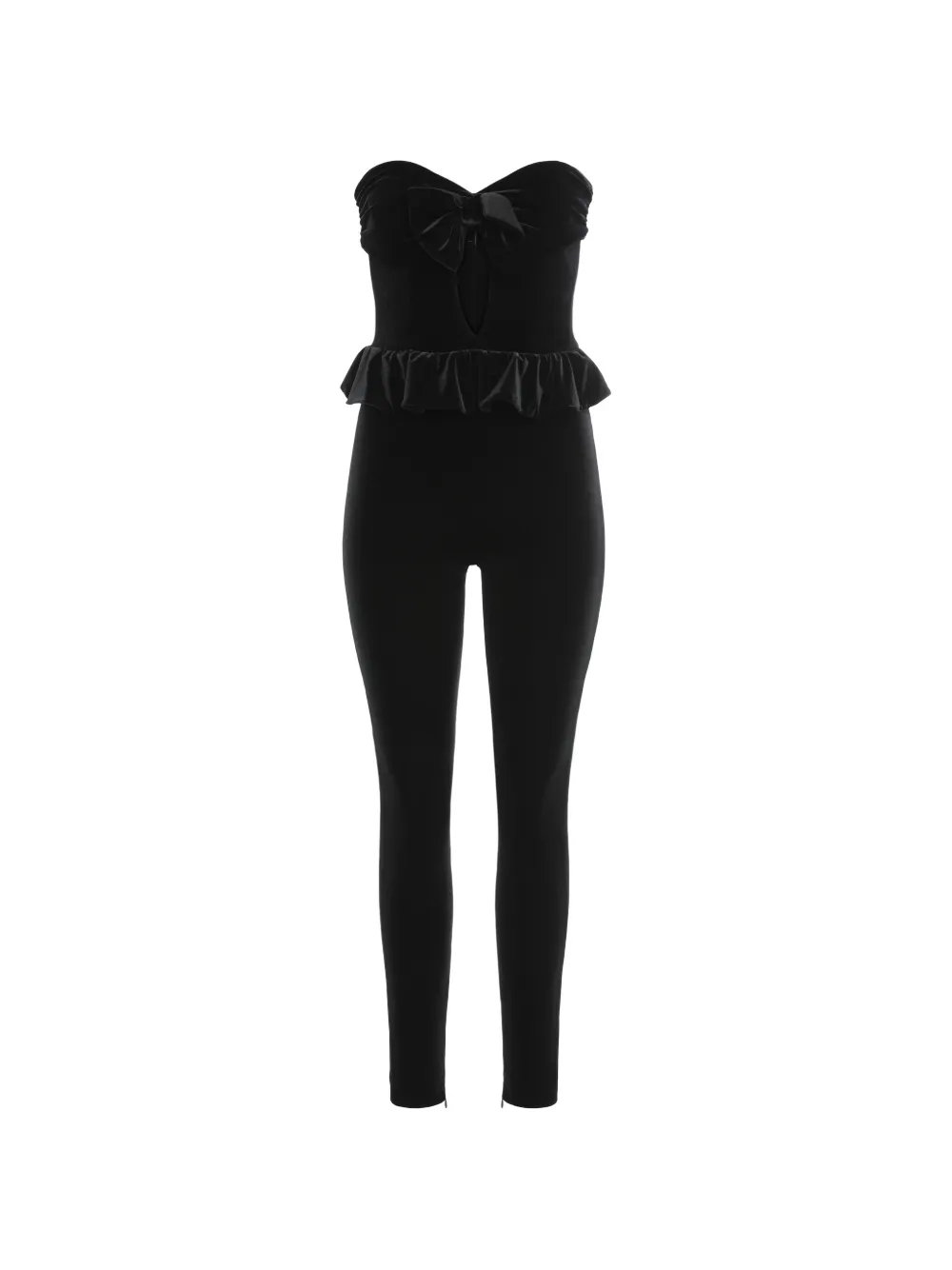 Alessandra Rich black jumpsuit - Nero