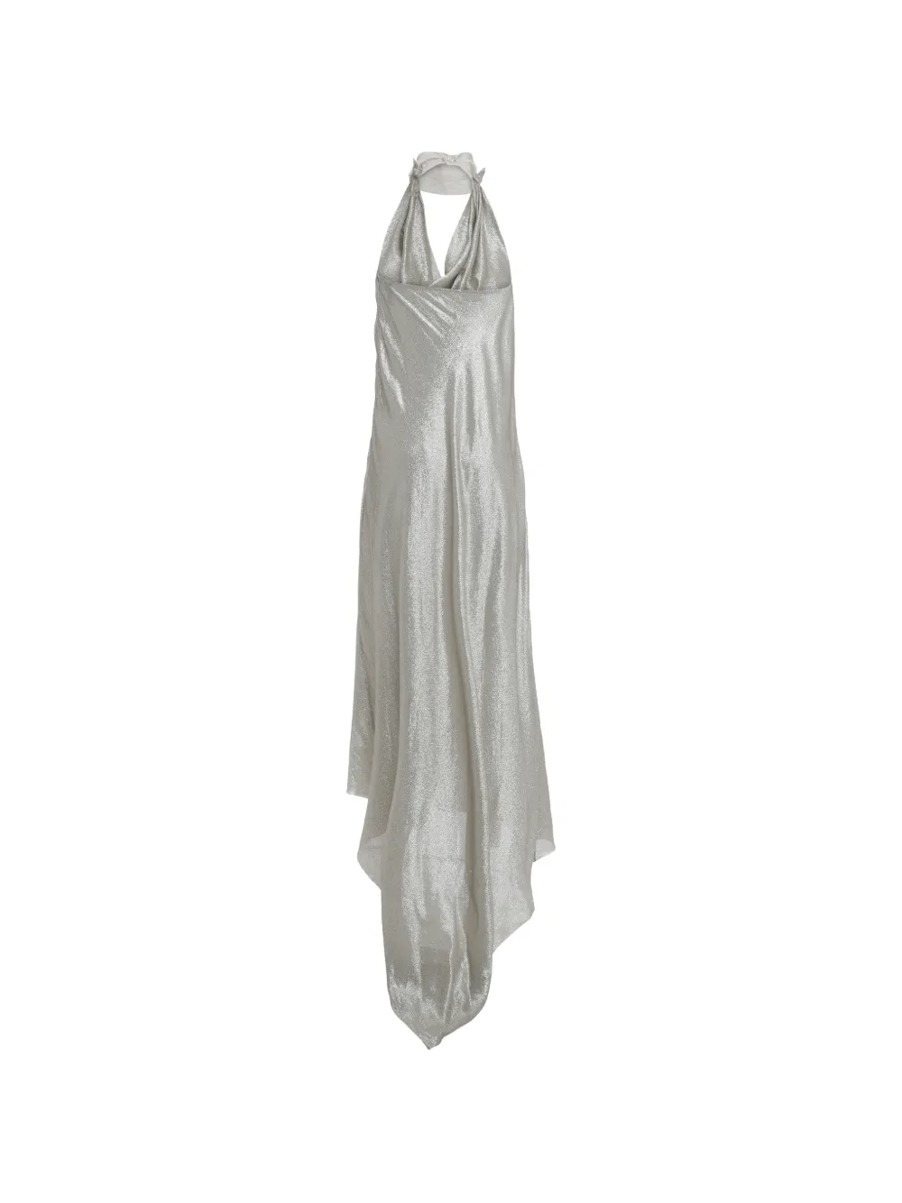 FROLOV silk maxi dress - Zilver