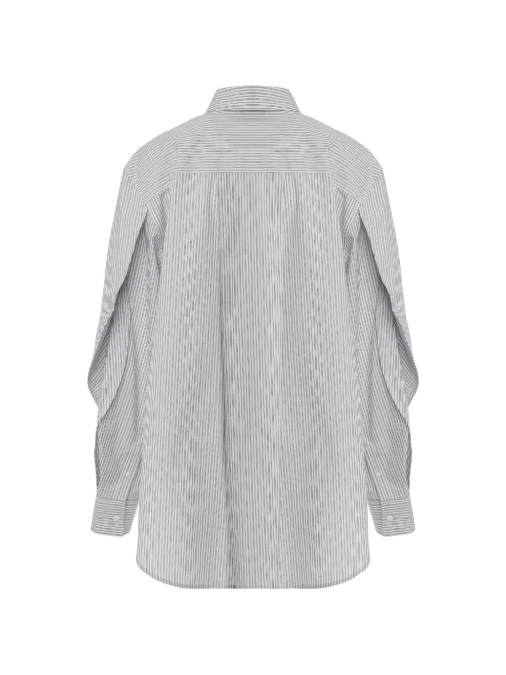 Mugler striped shirt - Wit