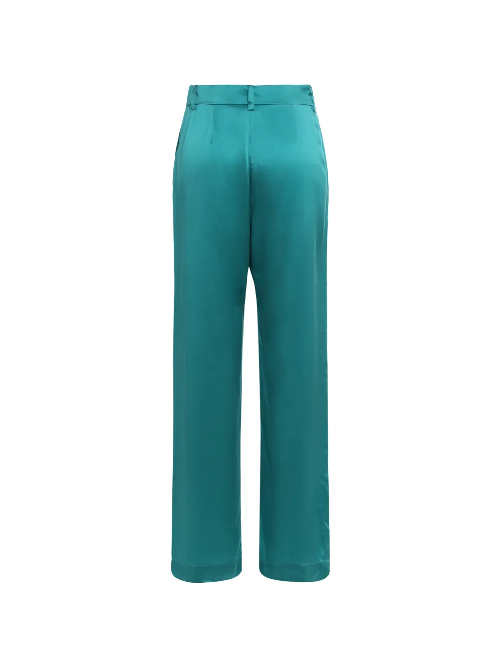 SABLYN silk trousers - Groen