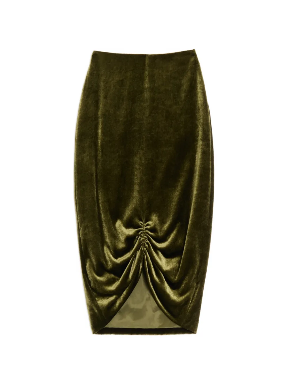 Valentino Garavani Velvet Skirt - Verde