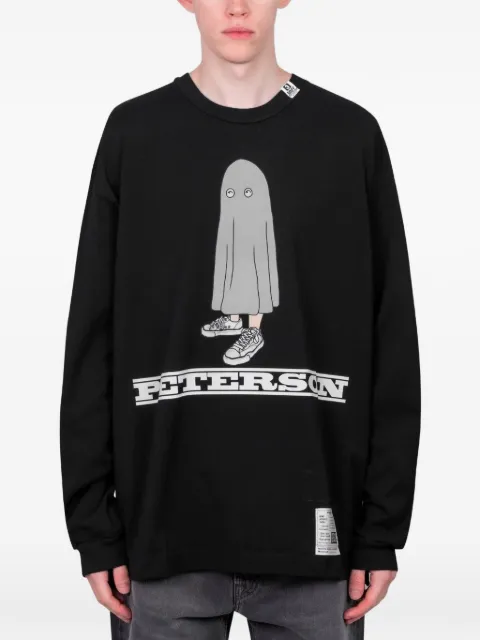 Maison MIHARA YASUHIRO playera con estampado gráfico