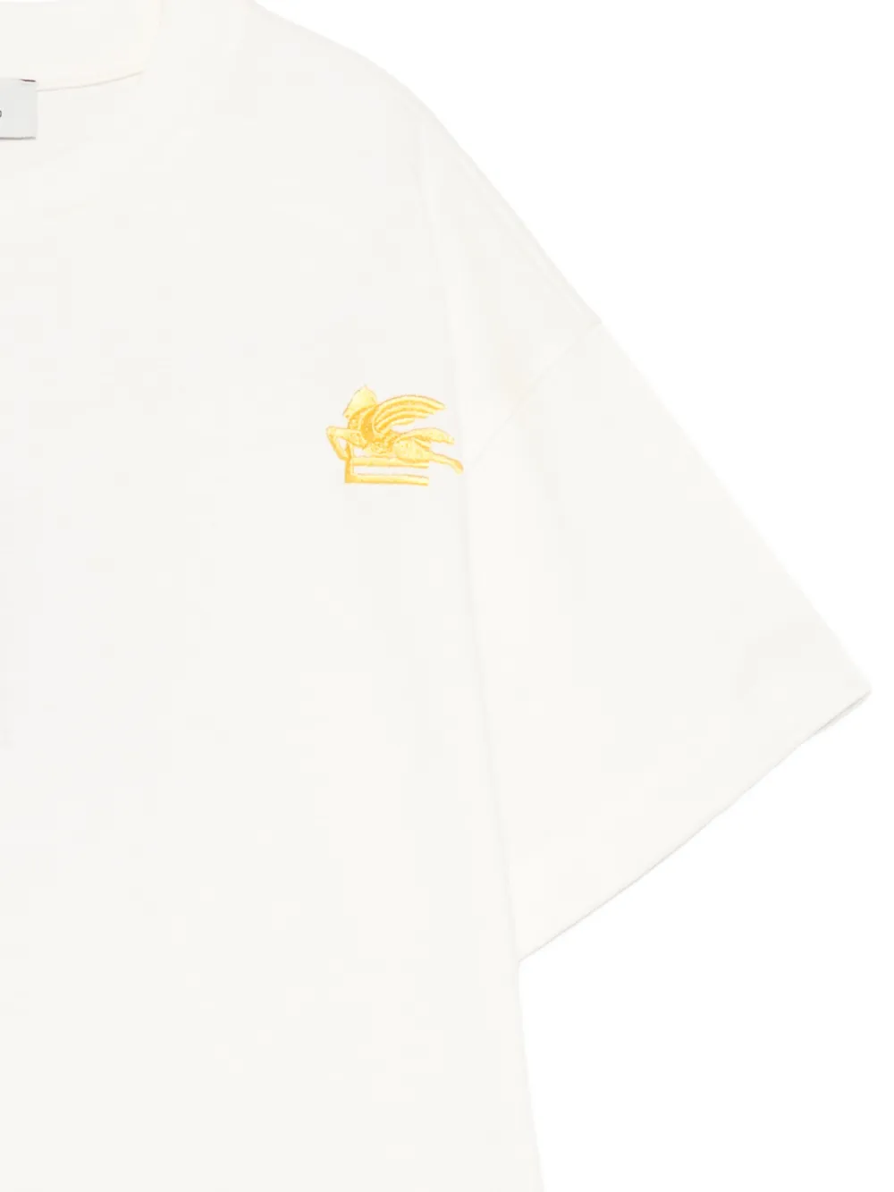  Etro Kids Embroidered T-shirt - Neutrals 