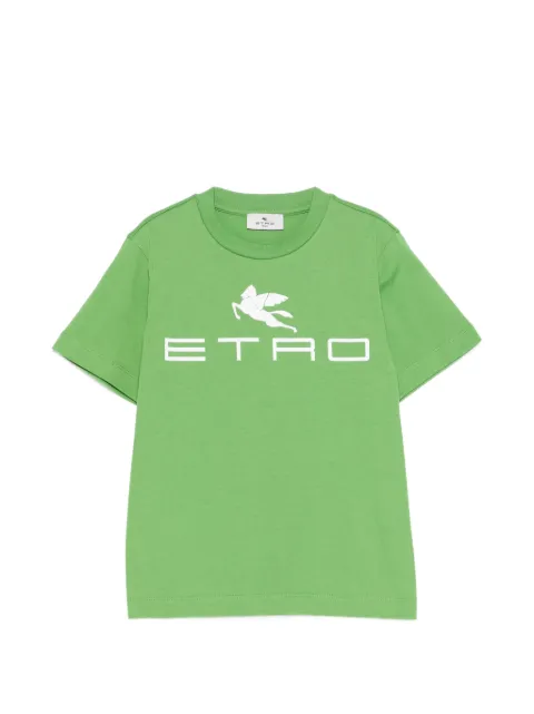 ETRO KIDS playera con logo gráfico