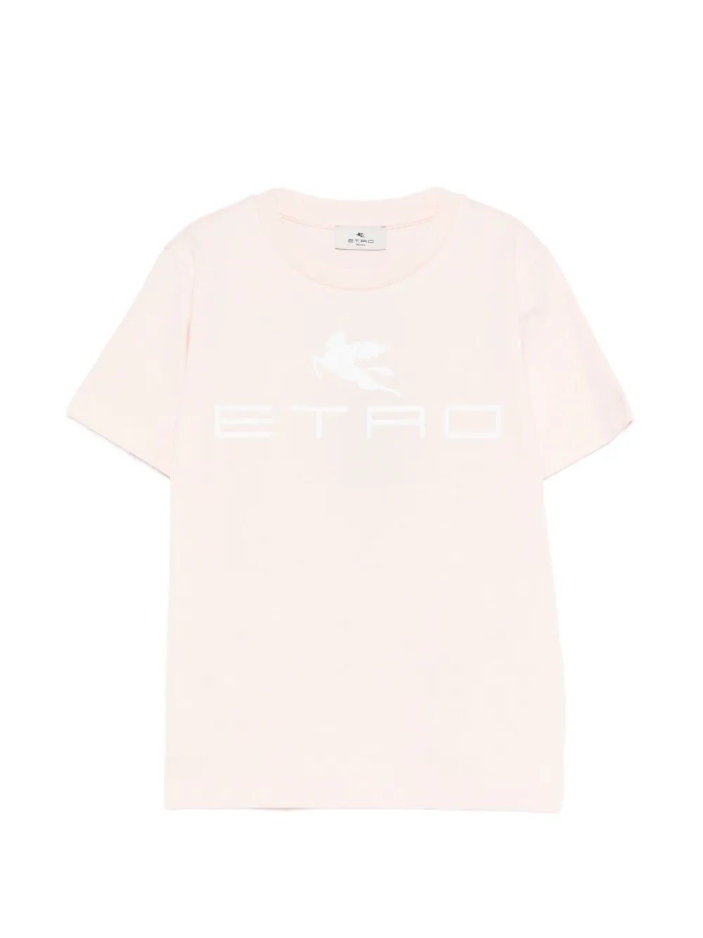 ETRO KIDS Pegasus logo T-shirt - Rosa