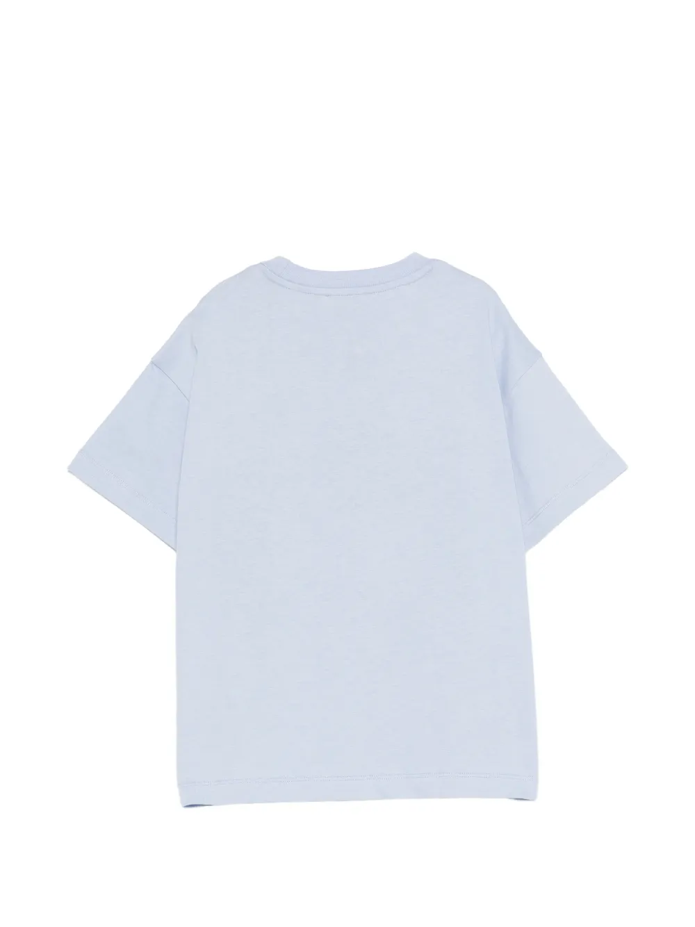 ETRO KIDS T-shirt met borduurwerk Blauw