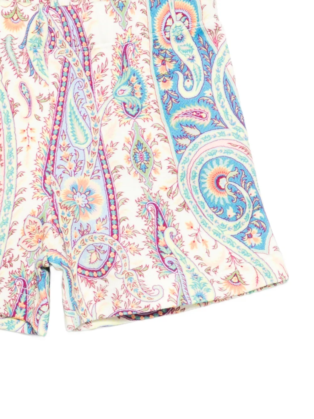  Etro Kids Pocket Shorts - White 
