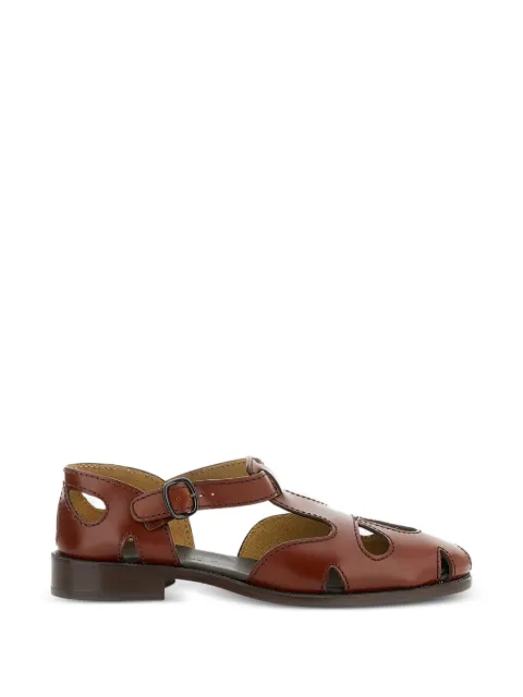 Hereu Floreta Slim cut-out buckle sandals