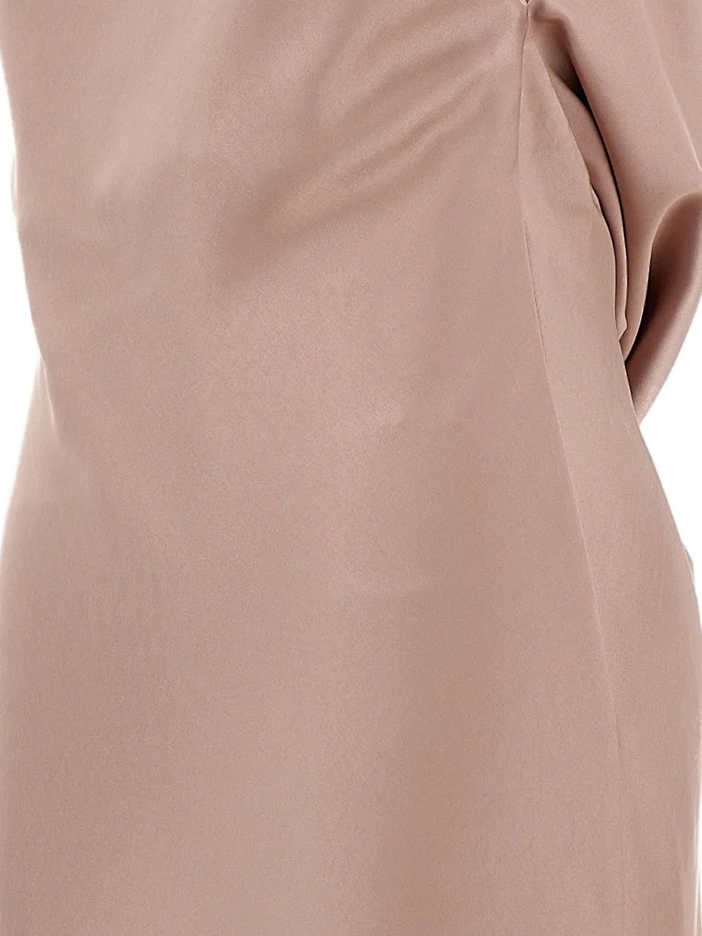 THE ANDAMANE Carmen mini-jurk met diepe rug Roze