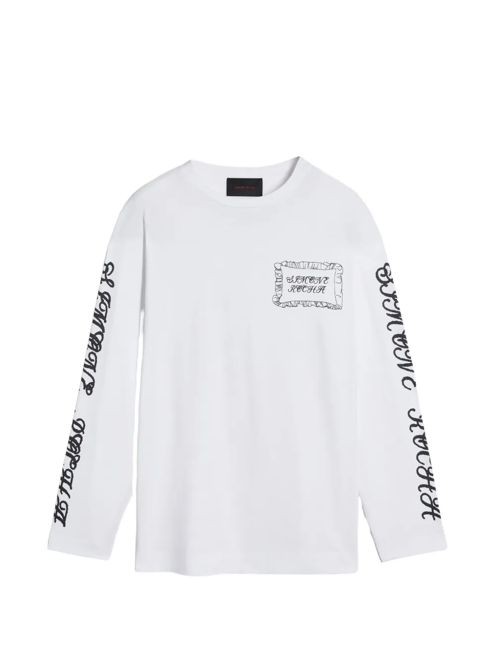 Simone Rocha T-shirt con grafica - Bianco