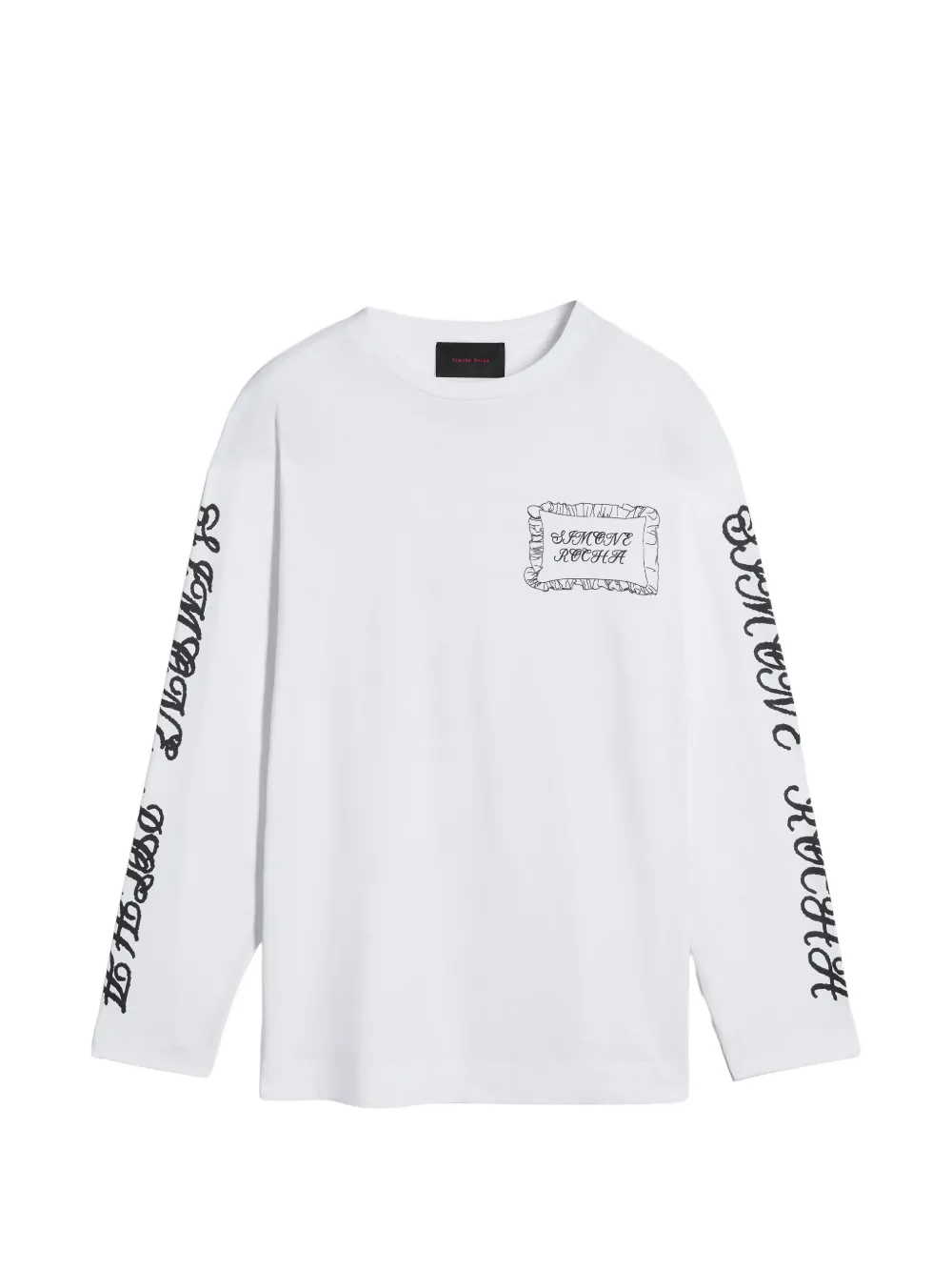 Simone Rocha T-shirt con grafica - Bianco