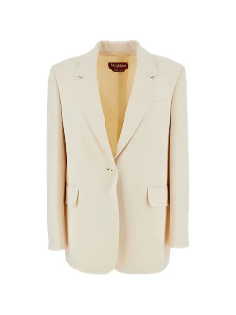 Max Mara chamarra con bolsillos y solapa