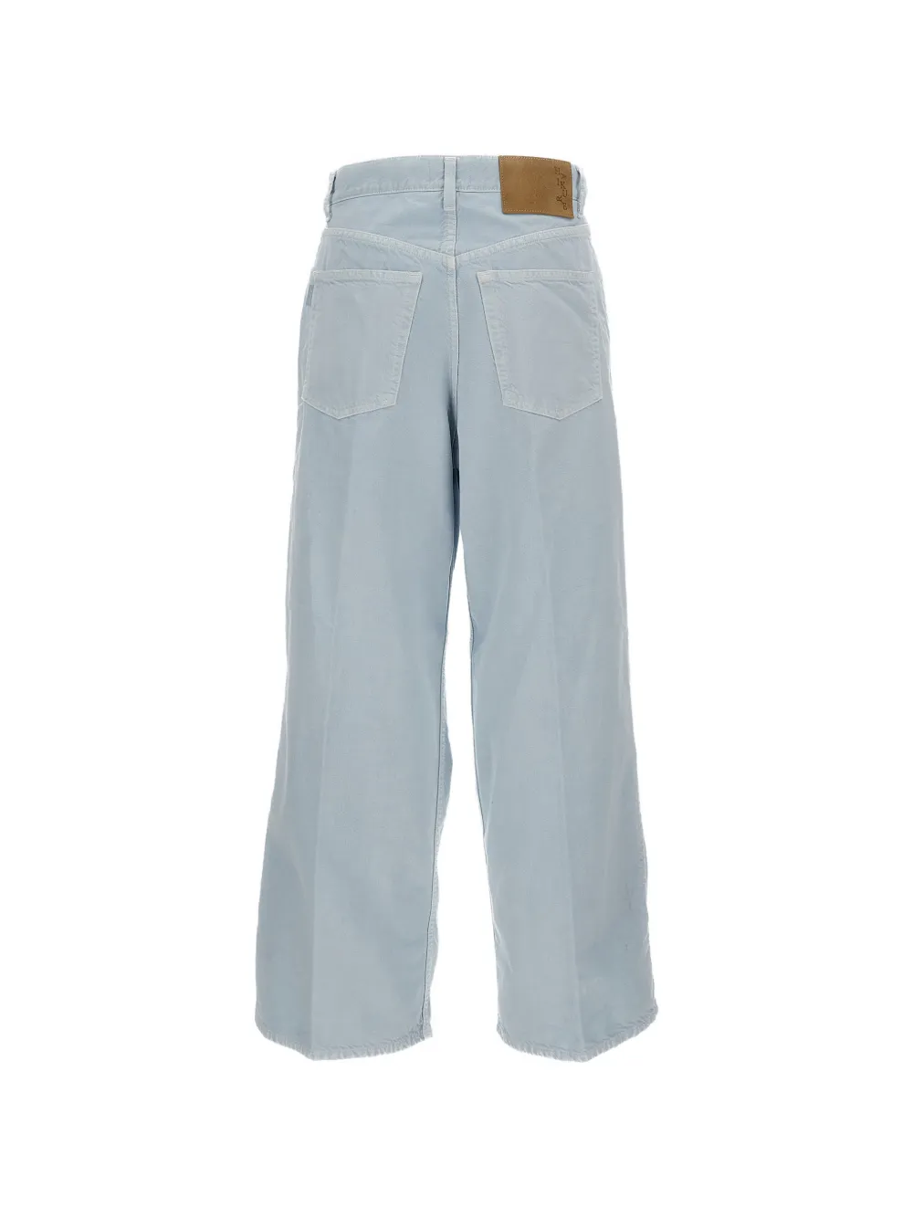 Haikure Candy pleated wide-leg jeans - Blauw