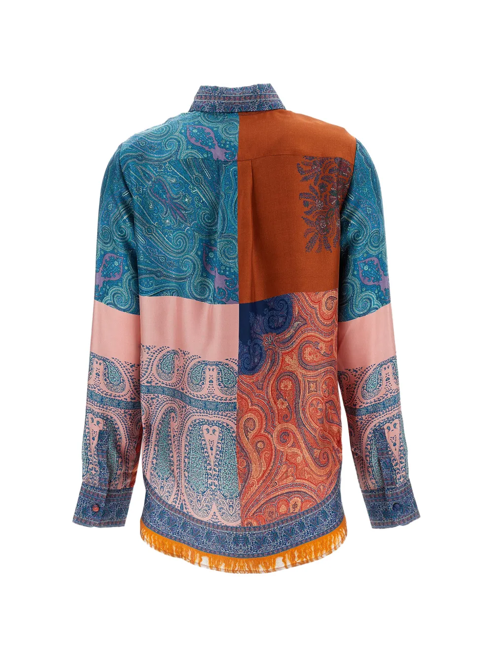 Pierre-Louis Mascia printed buttoned shirt - Bruin