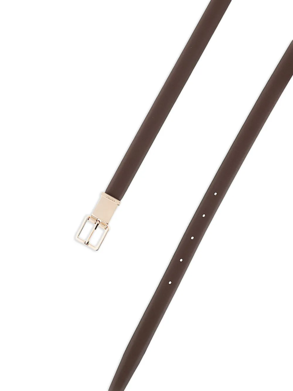 Max Mara gold-tone buckle belt - Bruin