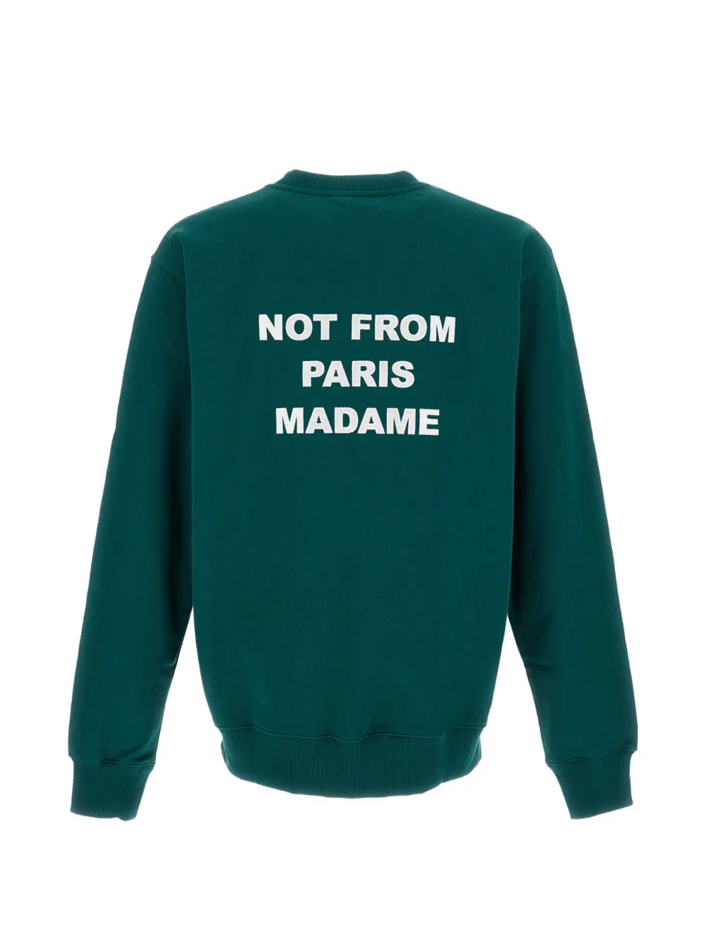 Dr&ocirc;le De Monsieur crew neck logo sweatshirt - Groen