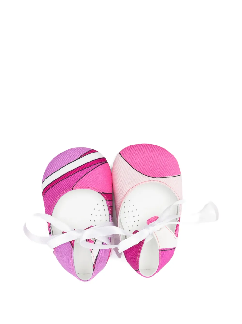PUCCI Junior Babyschoentjes met lint Roze