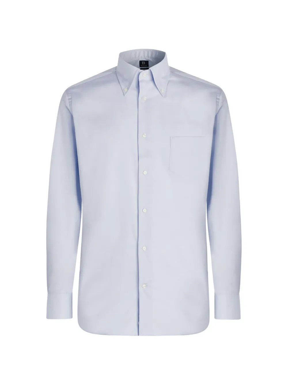 Boggi Milano Camicia a maniche lunghe con tasca - Blu
