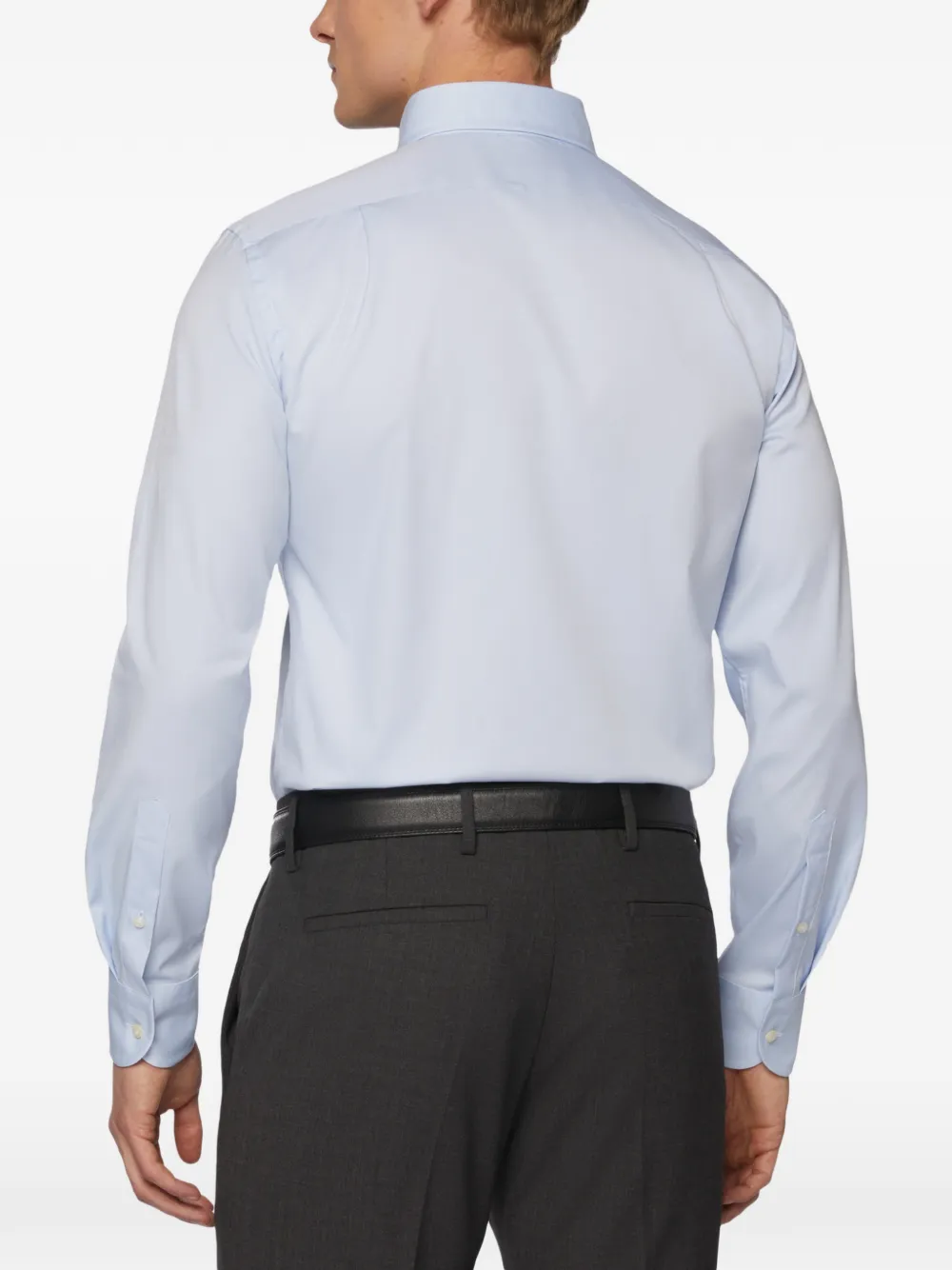 Boggi Milano T-shirt met lange mouwen Blauw