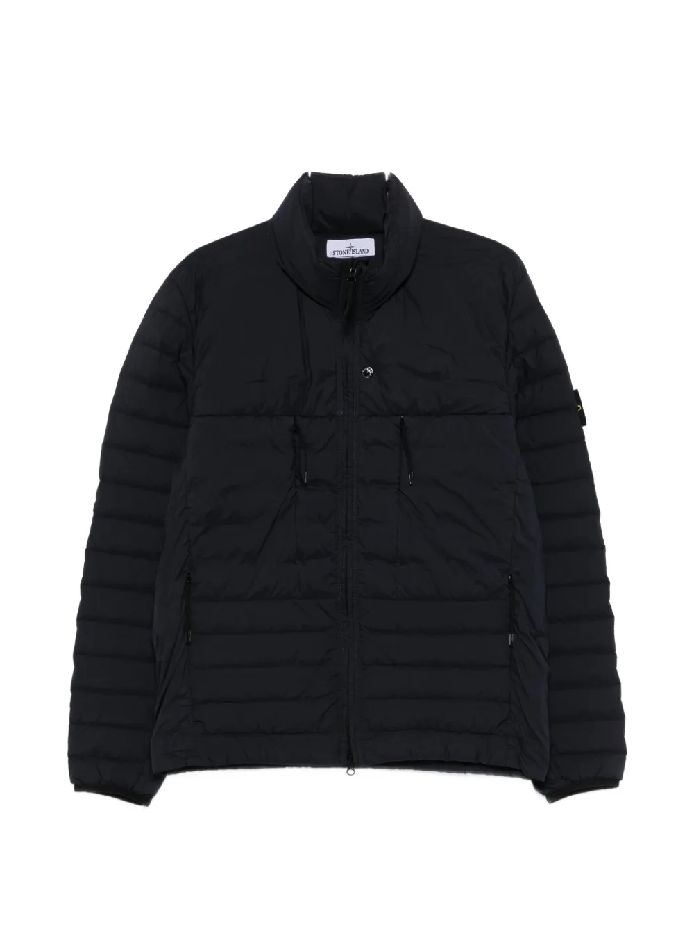 Stone Island zip-fastening quilted jacket - Blu