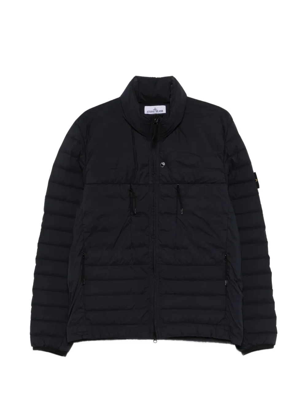 Stone Island zip-fastening quilted jacket - Blu