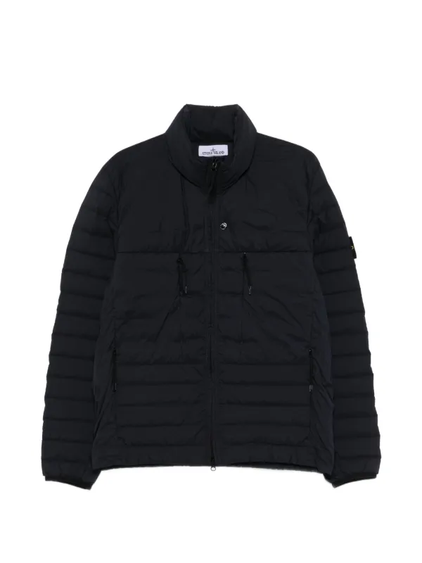 Stone Island キルティング ジャケット | ブルー | FARFETCH JP