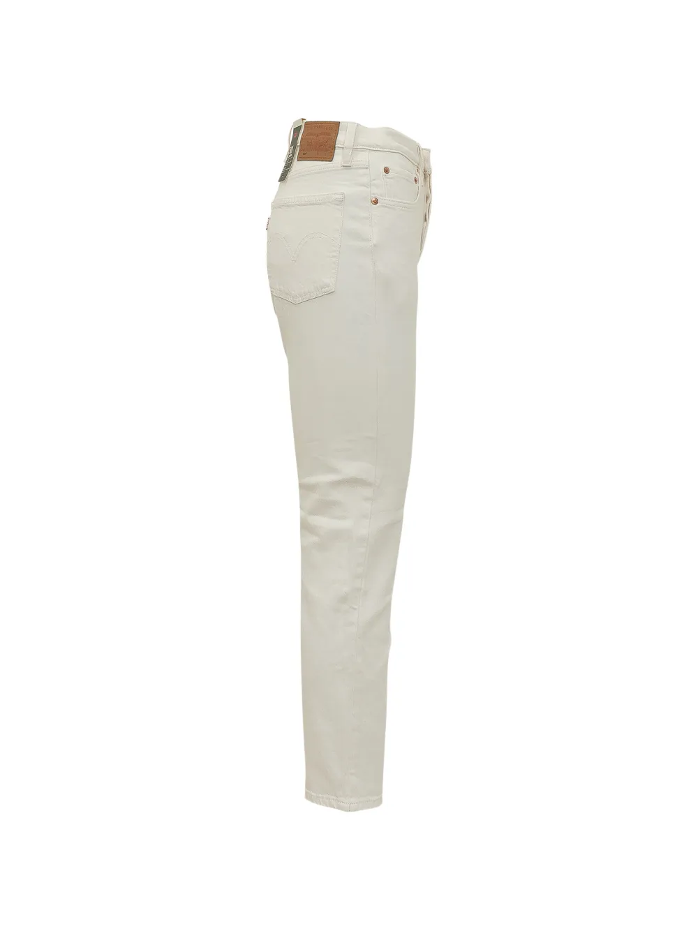  Levi's 501 Cropped Denim - Neutrals 