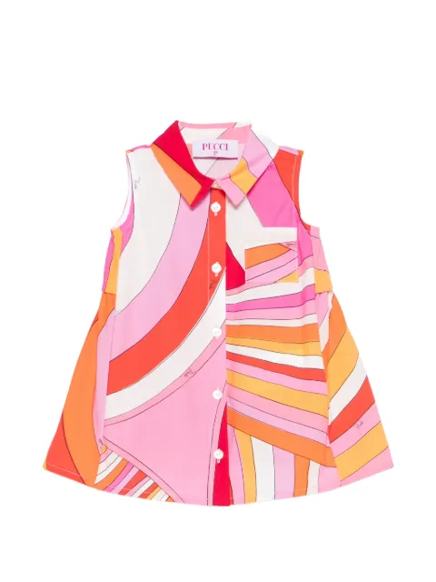 PUCCI Junior patterned sleeveless dress