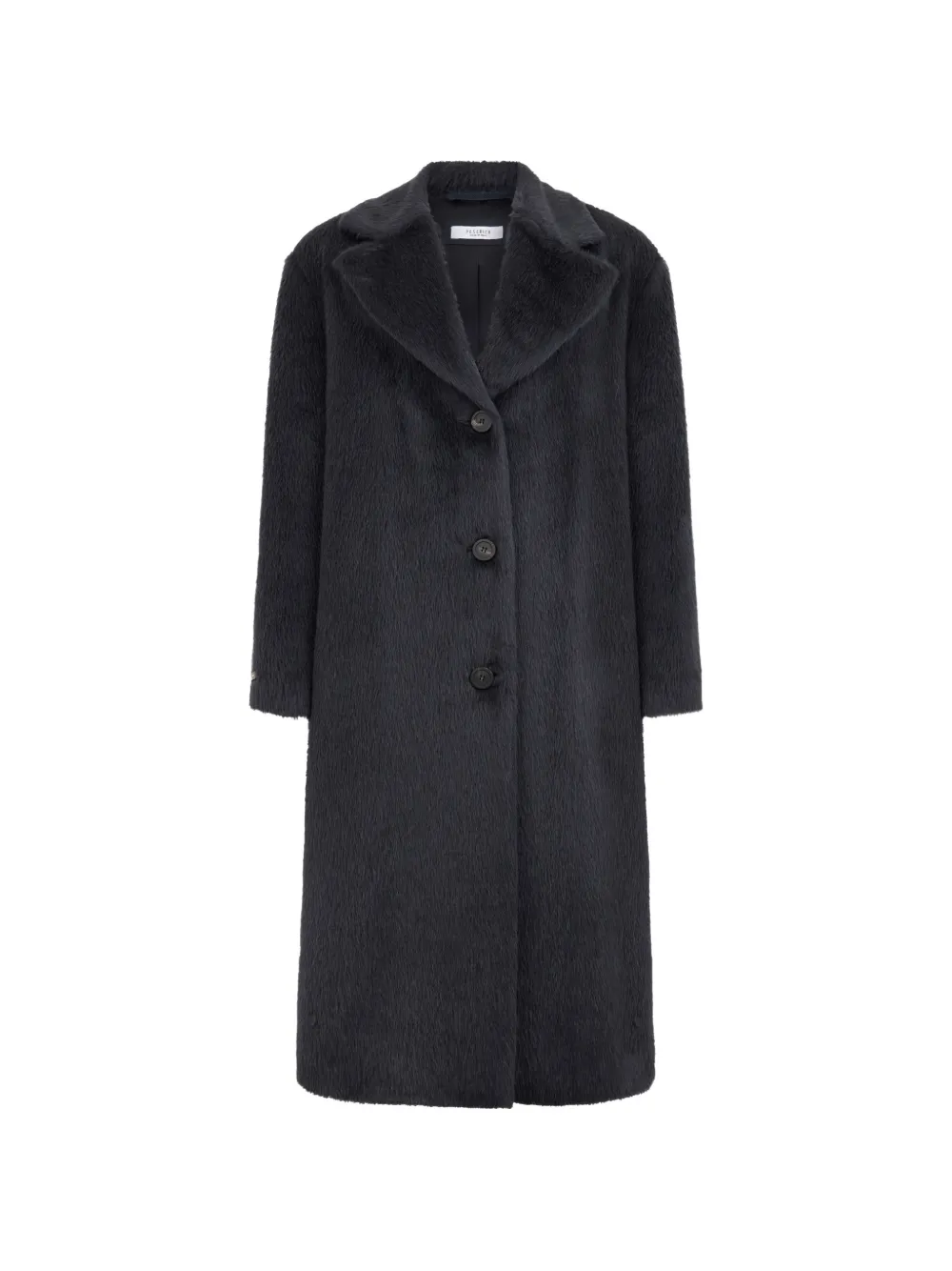 Peserico button front coat - Grey