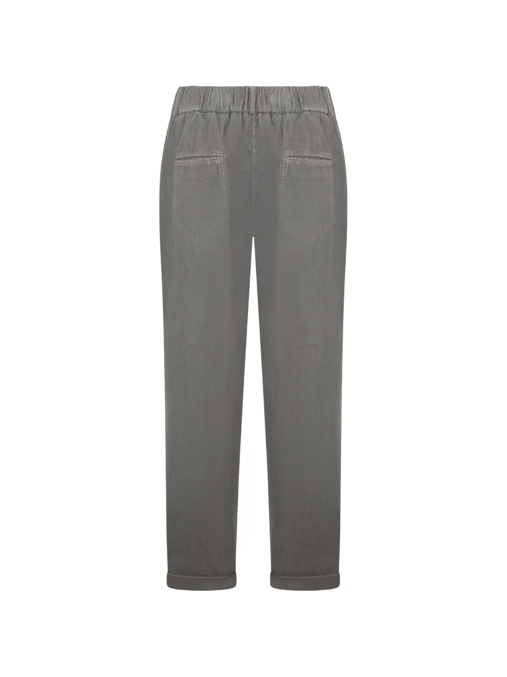 Peserico ribbed trousers - Grijs