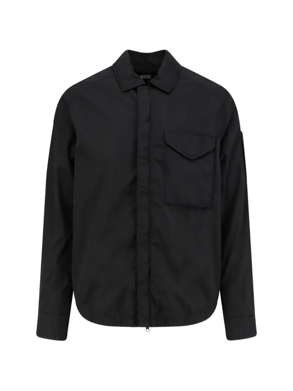 C.P. Company long-sleeve patch-pocket shirt - Nero
