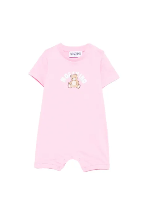 Moschino Kids grenouillère à motif d'ourson