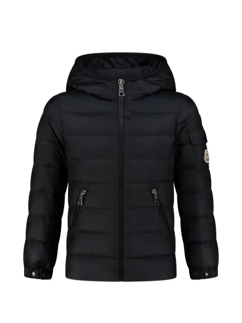 Moncler Enfant hooded quilted jacket