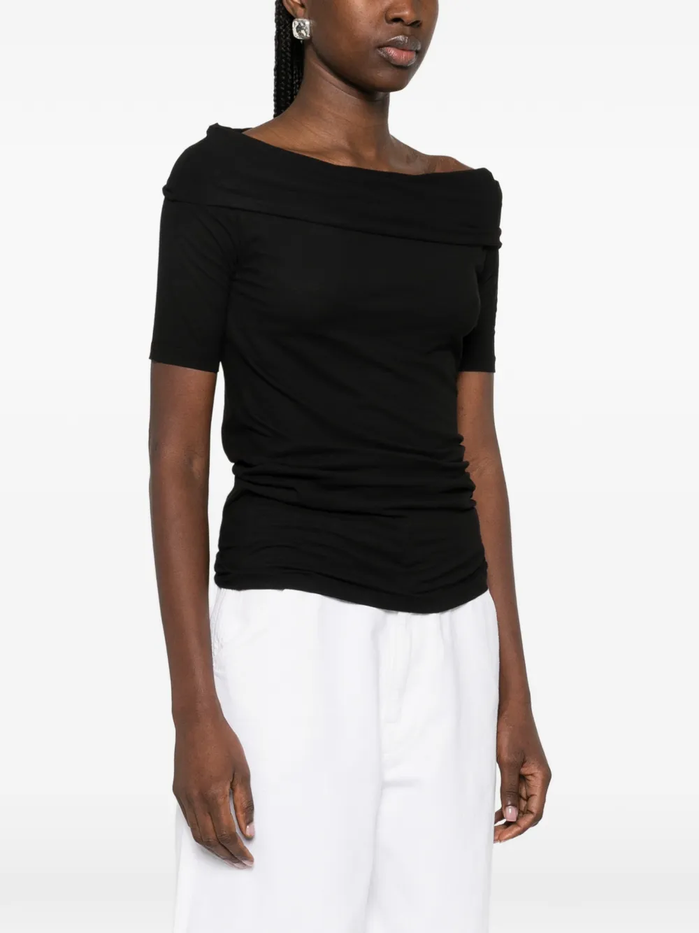  Lemaire Short-sleeve T-shirt - Black 