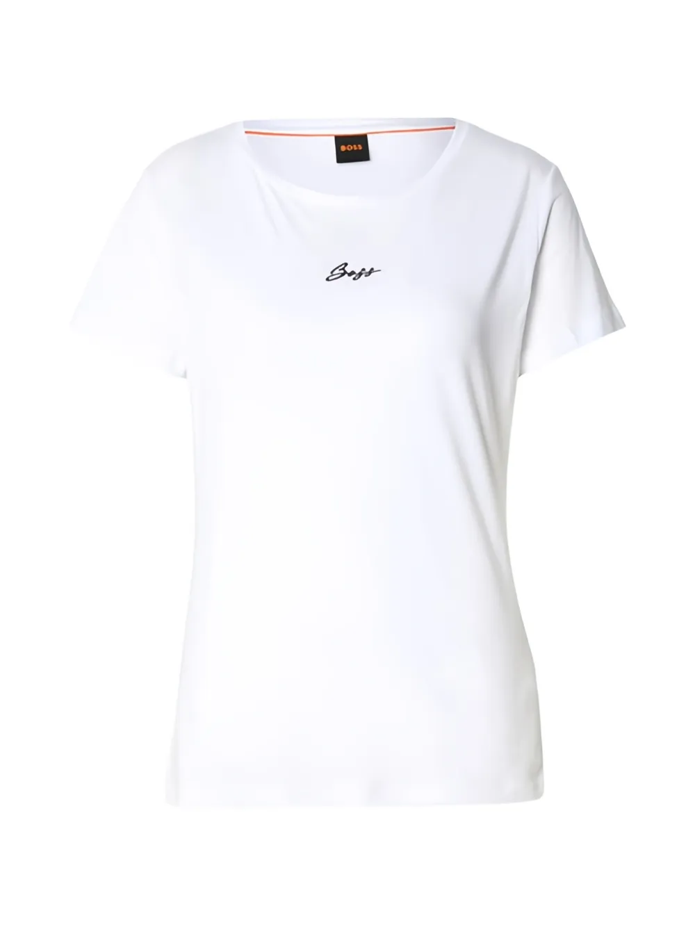 BOSS C-Elove embroidered-logo T-shirt - Bianco