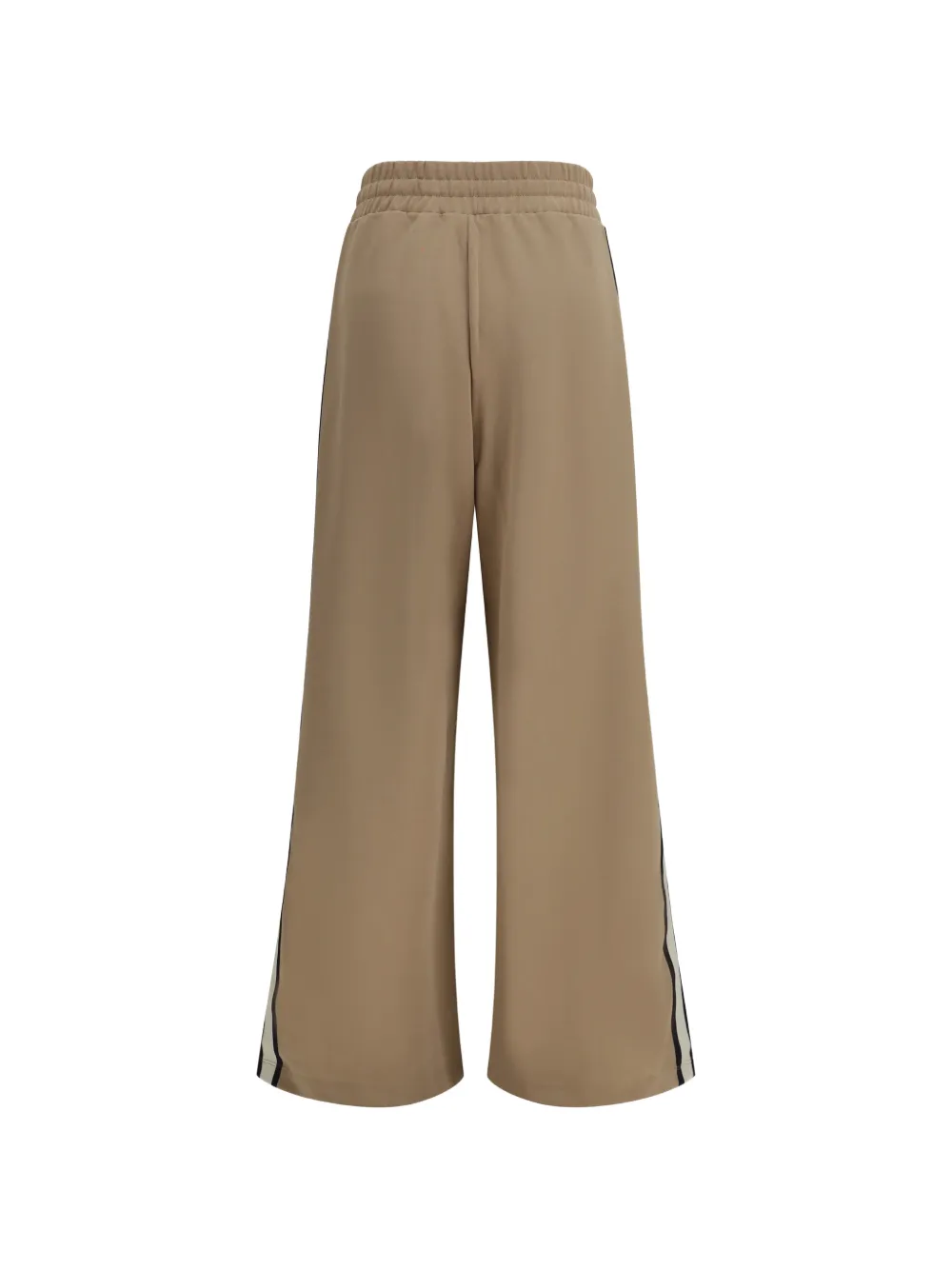 Weekend Max Mara Broek met trekkoordtaille en zijstreep Bruin