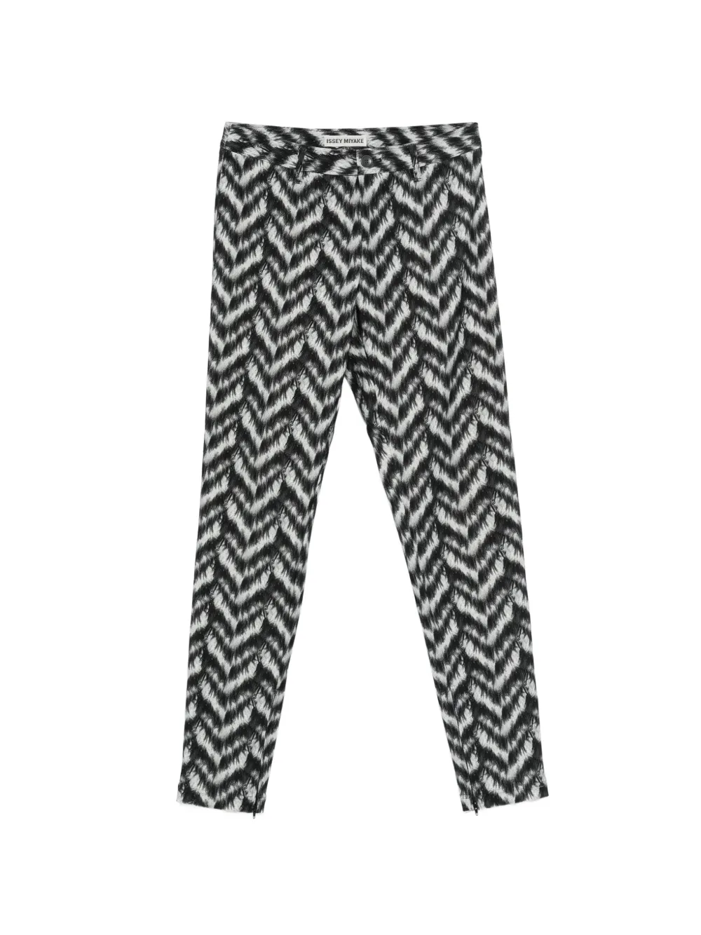 Issey Miyake Pre-Owned stretchy trousers - Nero