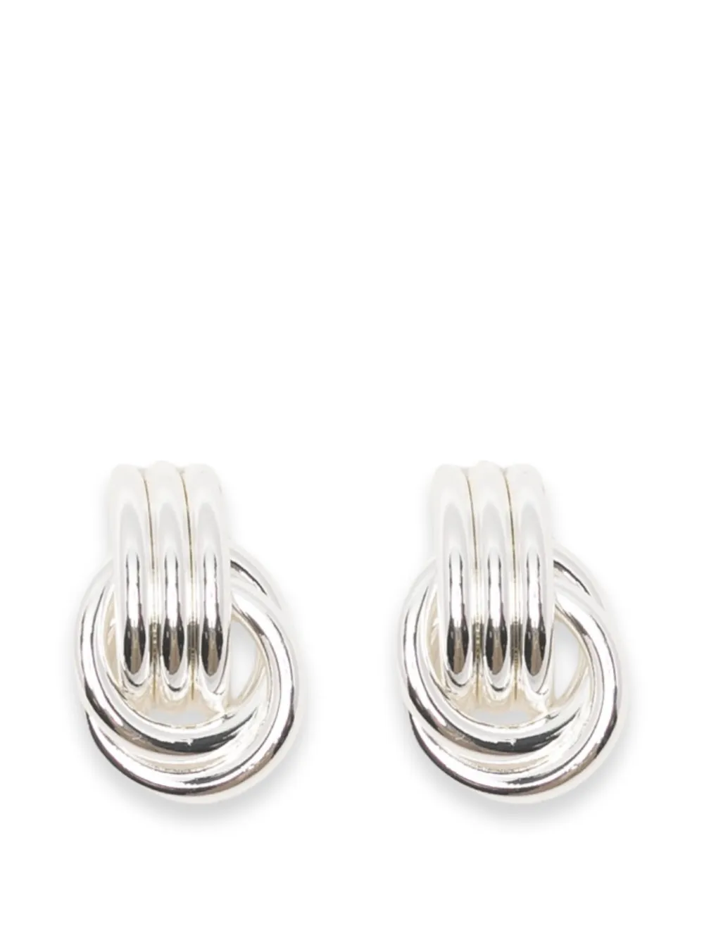 Heaven Mayhem Micro Knot earrings - Argento